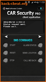 Car Security Alarm Pro Client screenshot