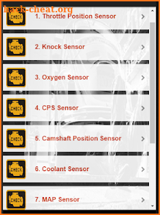 CAR Sensor screenshot