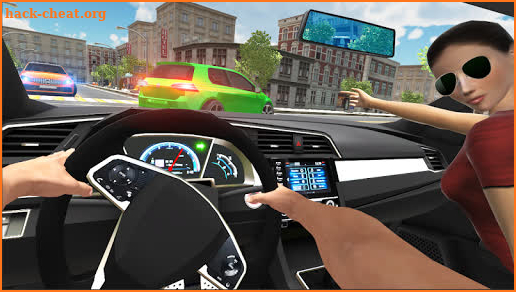 Car Simulator Civic: City Driving screenshot