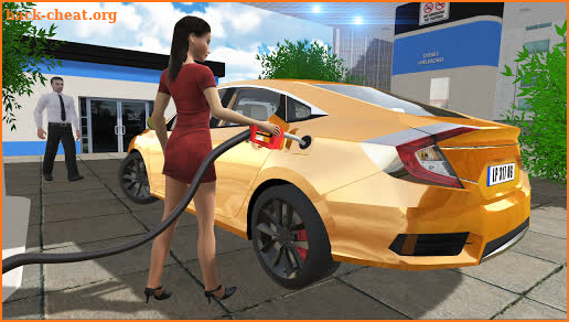 Car Simulator Civic: City Driving screenshot