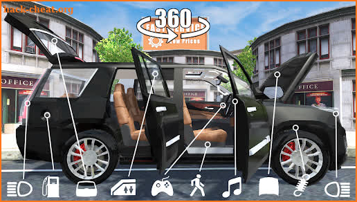 Car Simulator Escalade Driving screenshot
