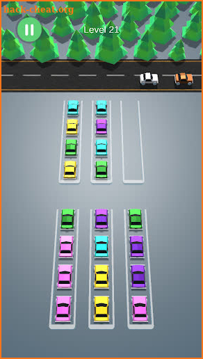Car Sort Puzzle 3D screenshot