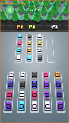 Car Sort Puzzle 3D screenshot