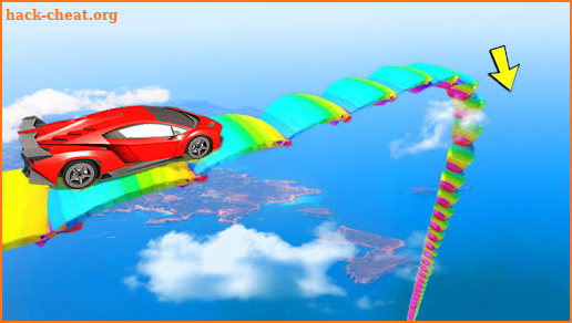 car stunts 3d mega ramp : us car games racing screenshot