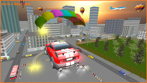 Car Stunts Imp: Mega roof ramp screenshot