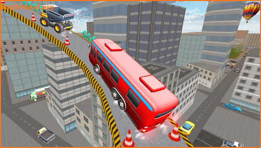 Car Stunts Imp: Mega roof ramp screenshot