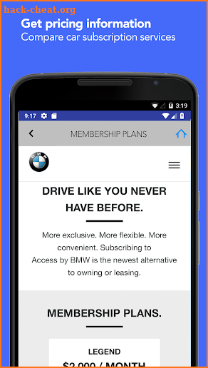 Car Subscription - AutoMotion screenshot