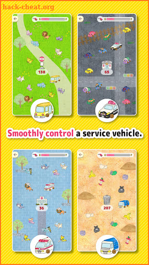 Car tag - Play tag with service vehicles! screenshot