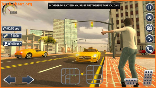 Car Taxi Driver Simulator 2019 screenshot