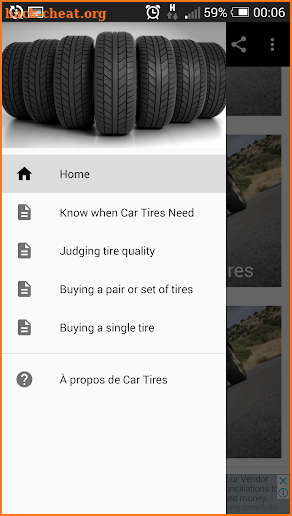 Car Tires screenshot