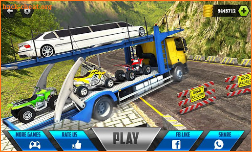 Car Transporter Cargo Truck Driving Game 2018 screenshot