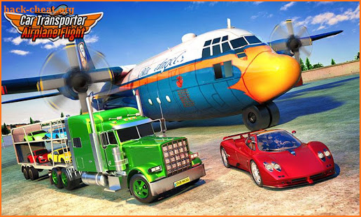 Car Transporter Flight Simulator Airplane Games 3D screenshot