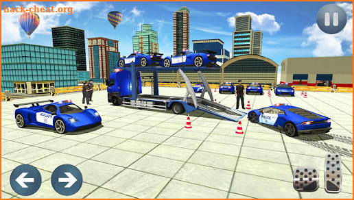 Car Transporter Truck Driver- Truck Parking Games screenshot