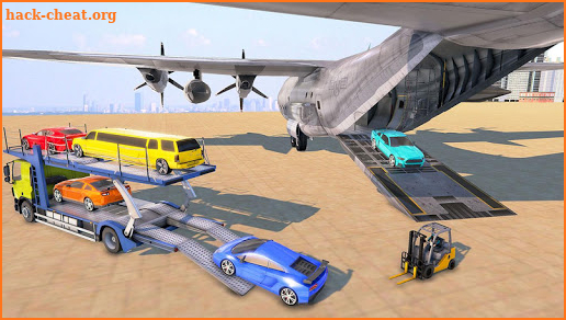 Car Transporter Truck Driver:Cargo Plane Simulator screenshot