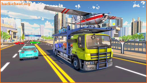 Car Transporter Truck Driver:Cargo Plane Simulator screenshot