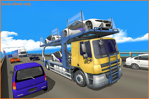Car Transporter Truck Parking & Driving 2019 screenshot