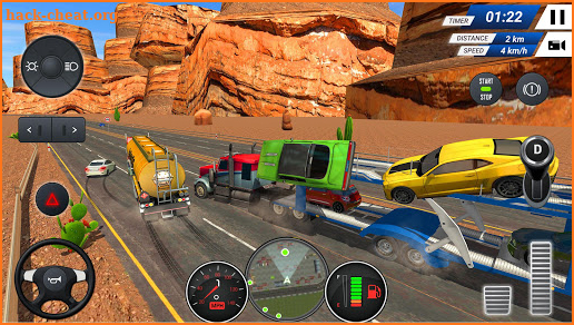 Car Transporter Truck Simulator Game 2019 screenshot