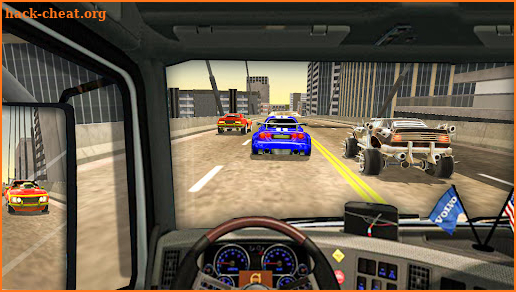 Car Transporter Truck Simulator: Heavy City Truck screenshot