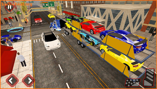 Car Transporter Truck Simulator: Heavy City Truck screenshot