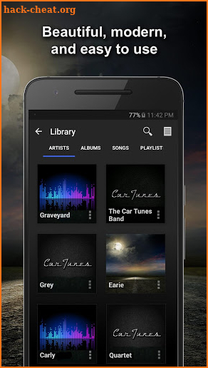 Car Tunes Music Player Pro screenshot