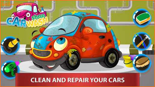 Car Wash Shop - Wash & Design screenshot