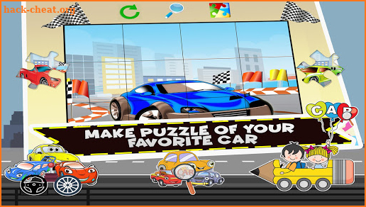 Car Word Search For Kids Games - ABC Cars Coloring screenshot