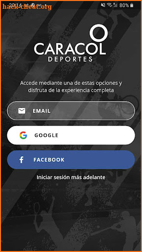 Caracol Deportes screenshot