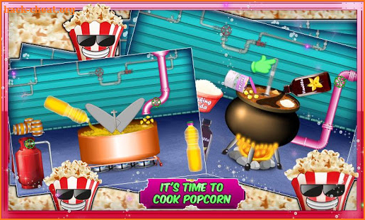 Caramel Popcorn Factory Chef screenshot