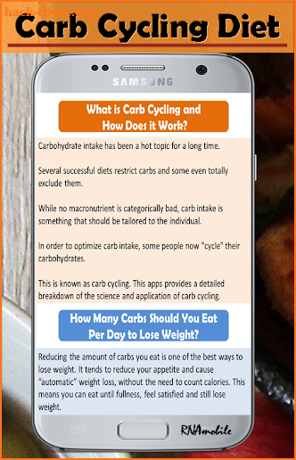 Carb Cycling Diet screenshot
