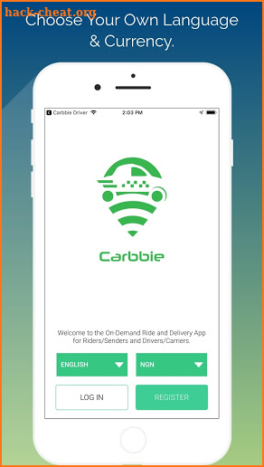 Carbbie Passenger screenshot