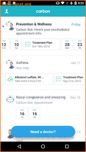 Carbon Health screenshot