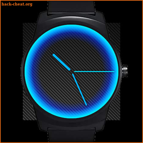 Carbon Neon Watch Face screenshot