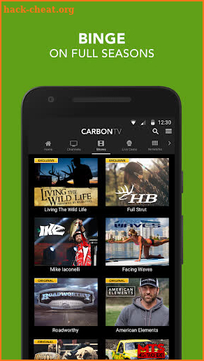 CarbonTV screenshot
