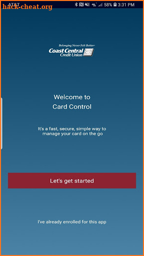 Card Control screenshot