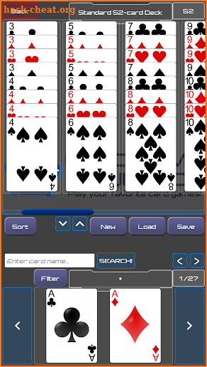 Card Game Simulator screenshot