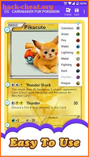Card Maker for Pokemon GO screenshot