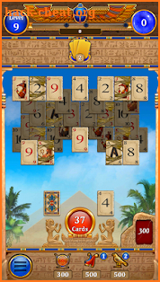 Card of the Pharaoh - Free Solitaire Card Game screenshot