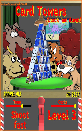 Card Towers Pro, Knock'em Down screenshot