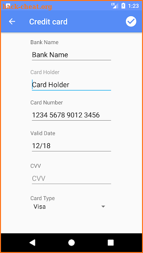 Card Wallet screenshot
