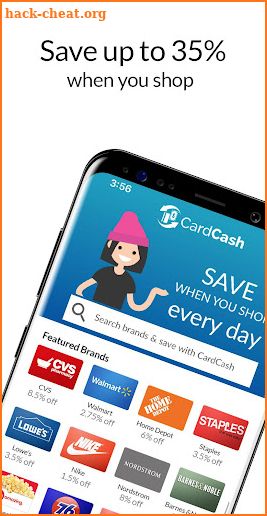 CardCash screenshot