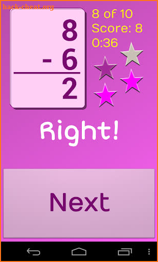 CardDroid Math Flash Cards screenshot