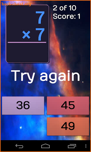 CardDroid Math Flash Cards screenshot
