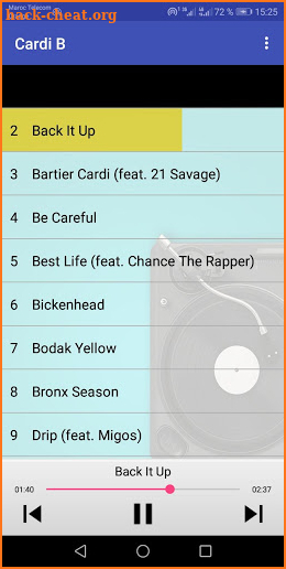 Cardi B Songs screenshot