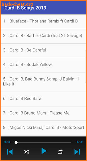 Cardi B Songs 2019 (without internet) screenshot