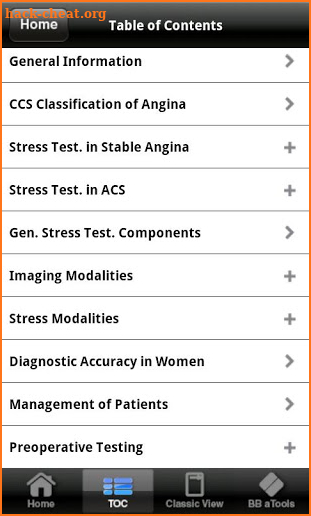 Cardiac Stress Testing apc screenshot