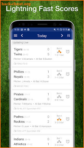 Cardinals Baseball: Live Scores, Stats, Plays Game screenshot