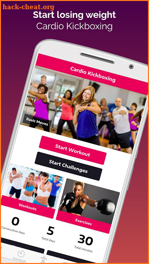 Cardio Kickboxing Workout screenshot