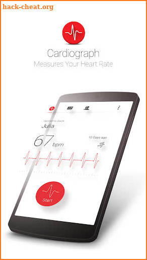 Cardiograph - Heart Rate Meter screenshot