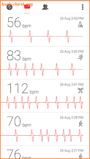 Cardiograph - Heart Rate Meter screenshot