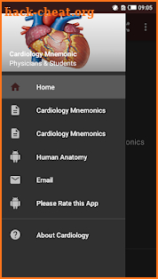 Cardiology Mnemonics screenshot